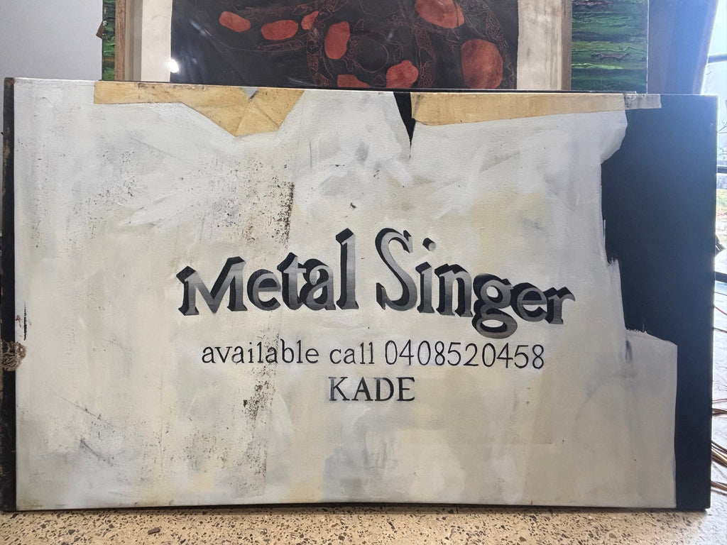 Oil Painting by Rob O'Connor "Singer"