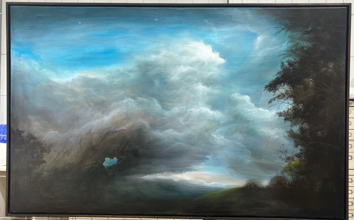 Min Woo Bang ‘Nature’s Wisper’ Oil on Canvas