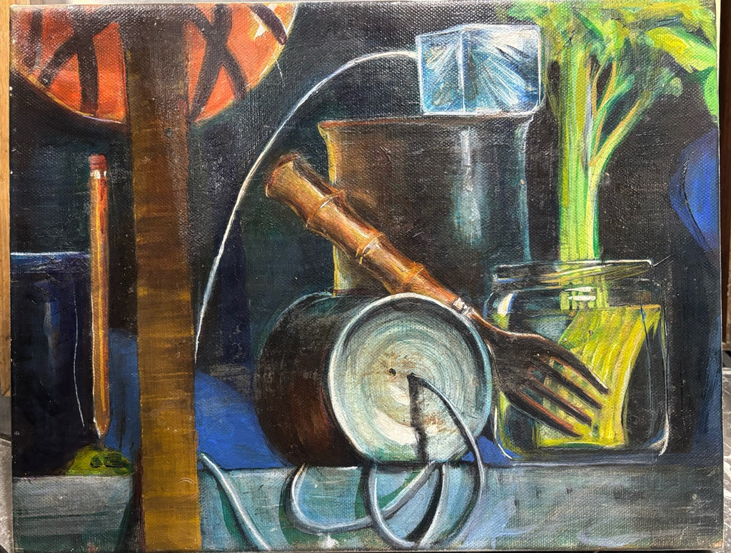 Rob O'Connor "Kitchenette" oil on linen